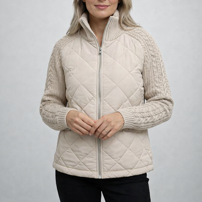 Milena Strick Steppjacke