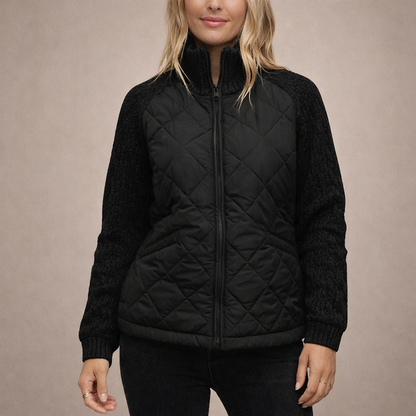 Milena Strick Steppjacke