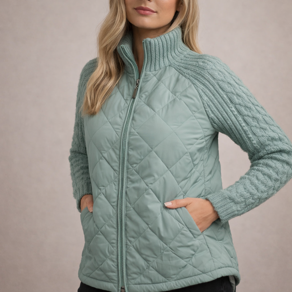 Milena Strick Steppjacke