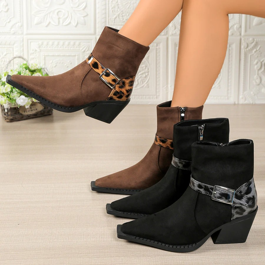 Mara Leder Boots