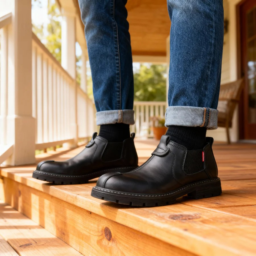 Matteo Leder Boots