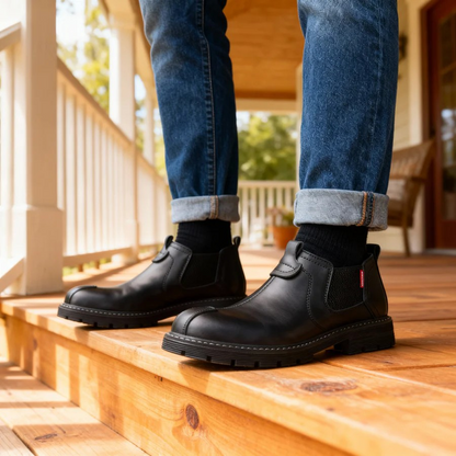 Matteo Leder Boots