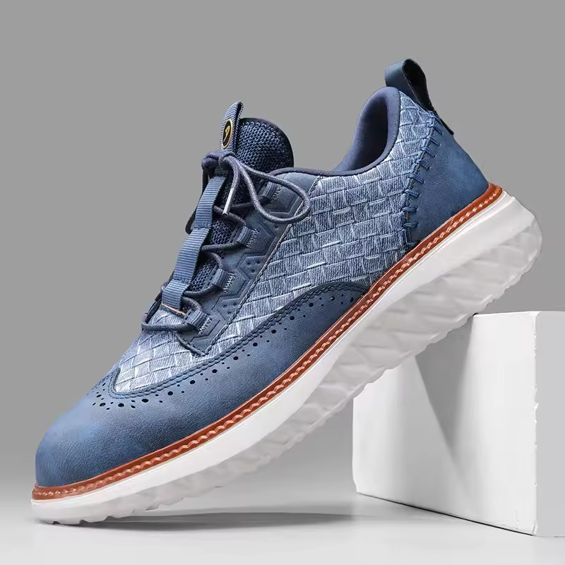 Marco Brogue Leder Sneakers
