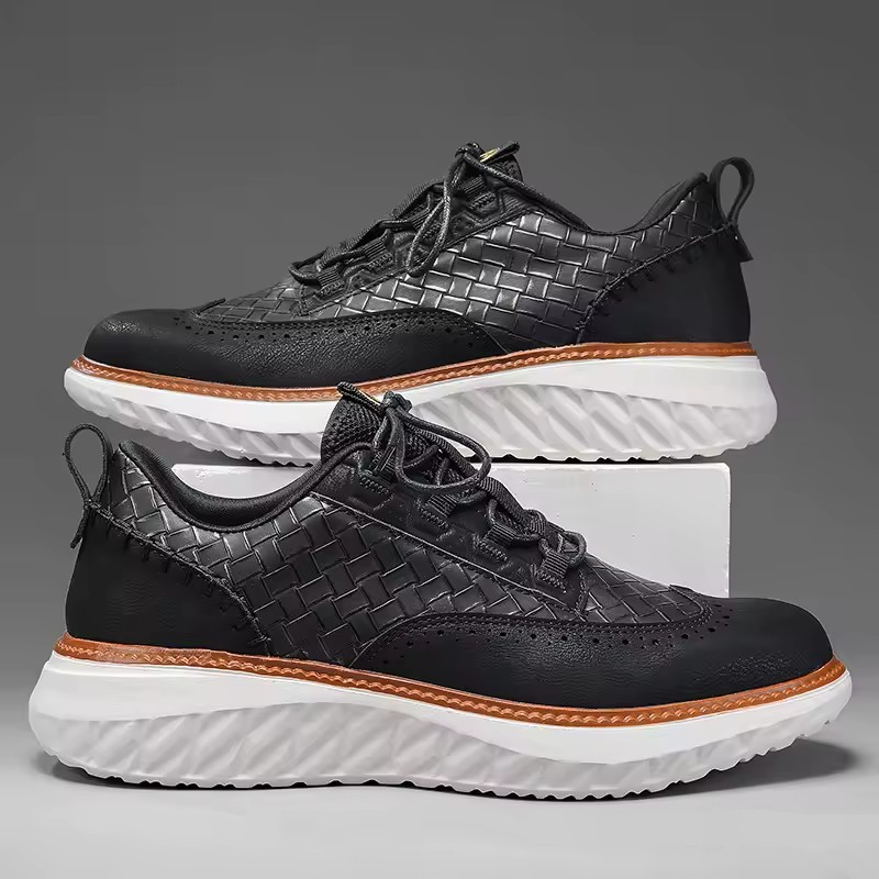 Marco Brogue Leder Sneakers