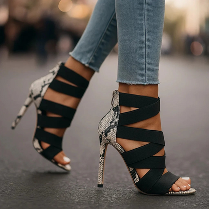 Amara Stretch Heels
