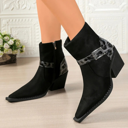Mara Leder Boots