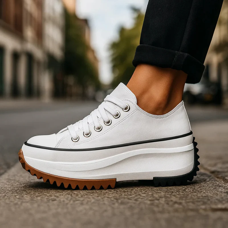 Avera Leder Sneakers