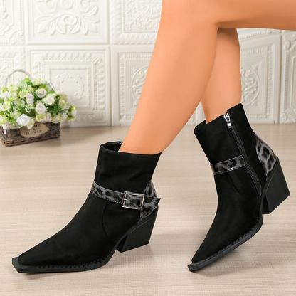 Mara Leder Boots