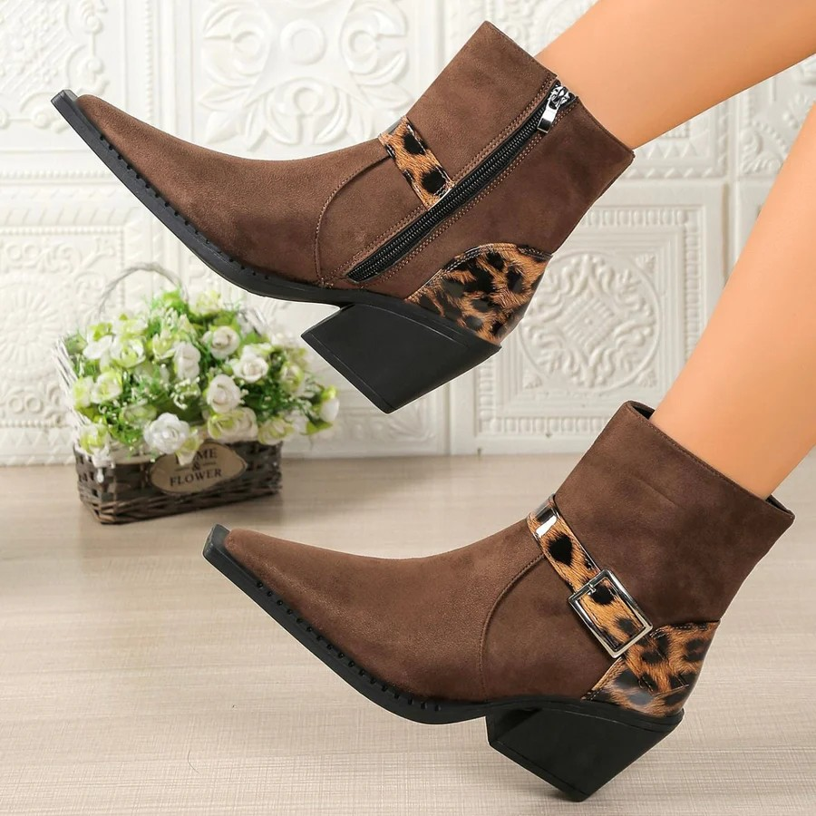 Mara Leder Boots