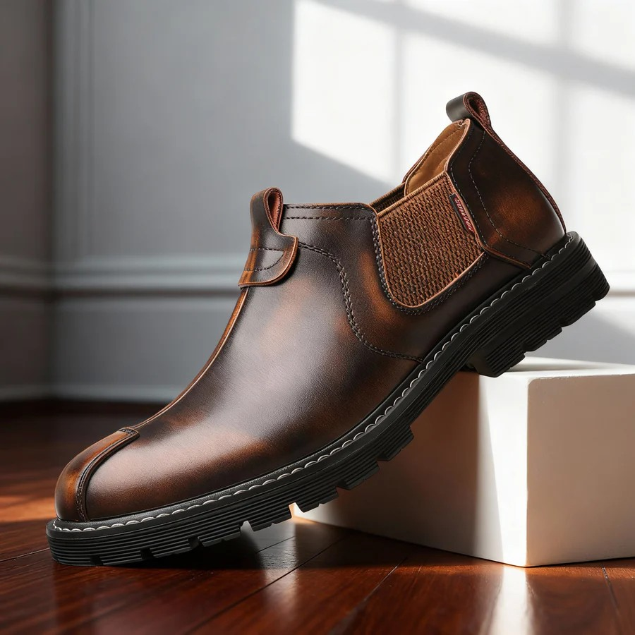 Matteo Leder Boots