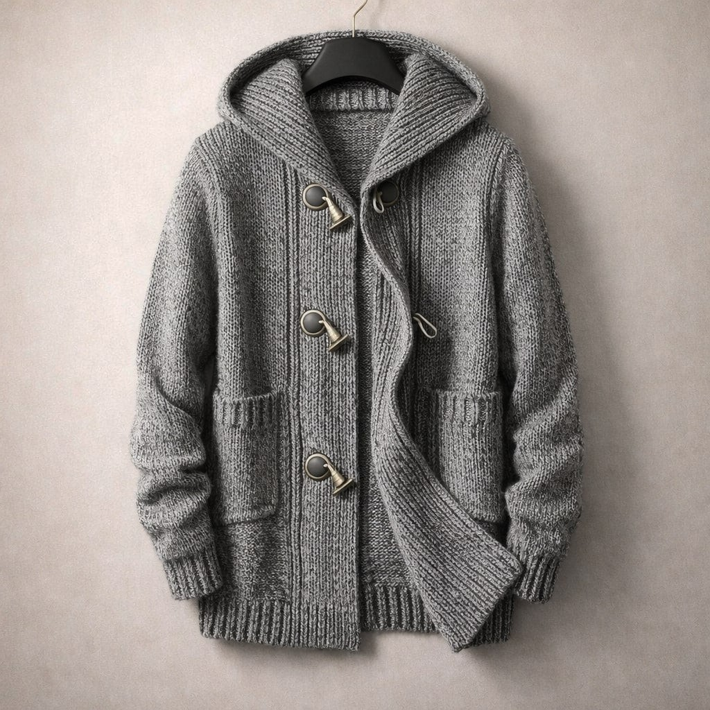 Luca Kapuzen-Strickjacke