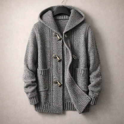 Luca Kapuzen-Strickjacke