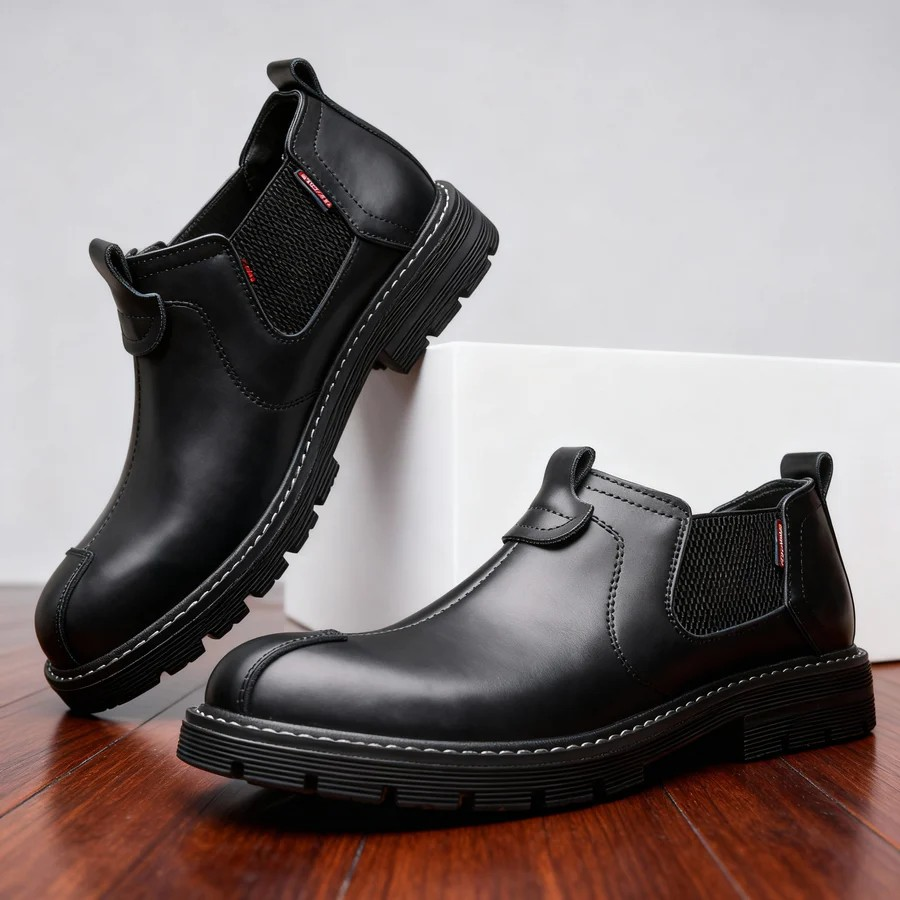 Matteo Leder Boots