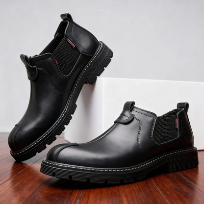 Matteo Leder Boots