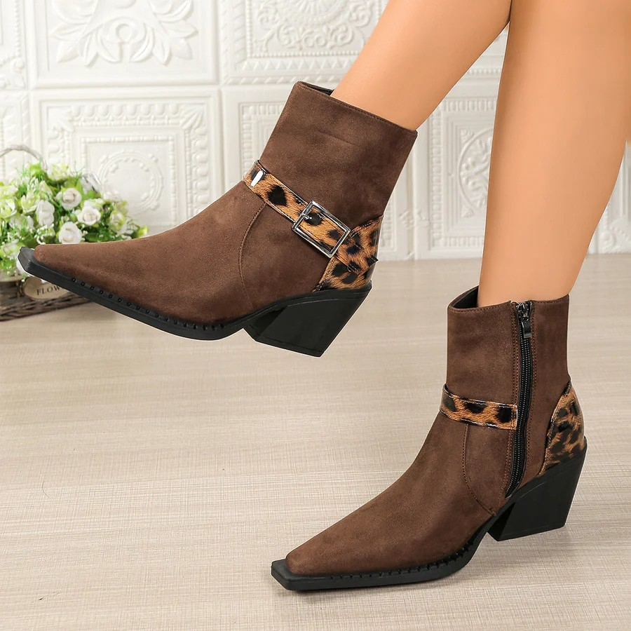 Mara Leder Boots