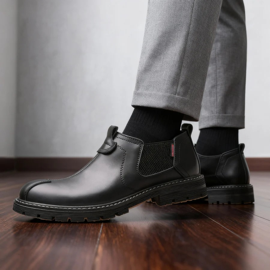 Matteo Leder Boots