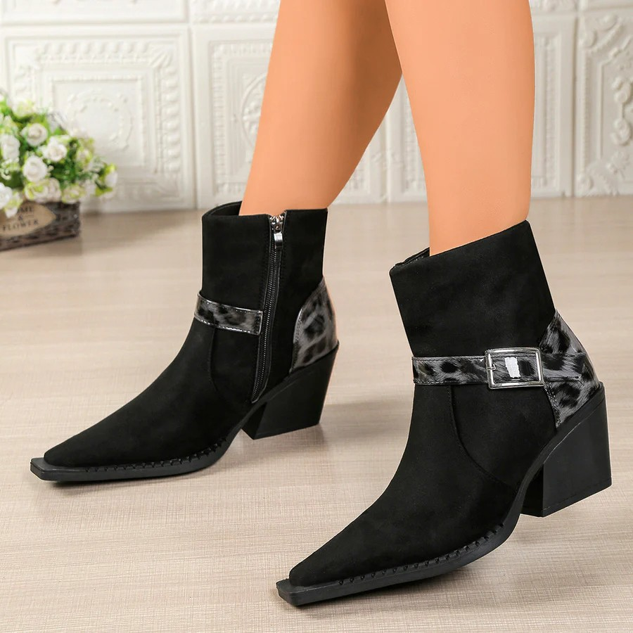 Mara Leder Boots