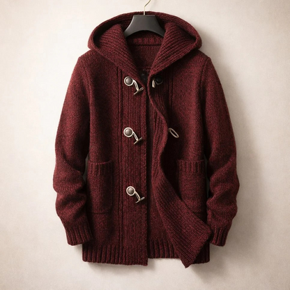 Luca Kapuzen-Strickjacke