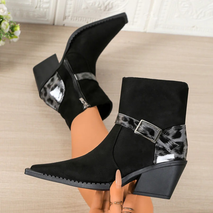 Mara Leder Boots