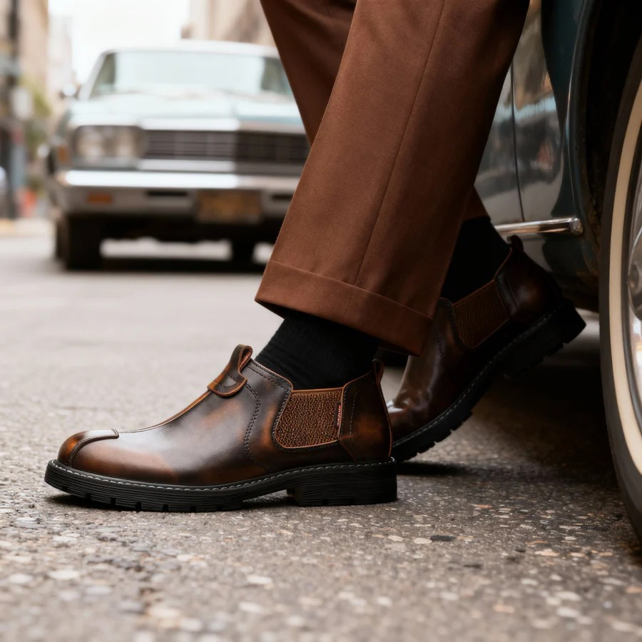 Matteo Leder Boots