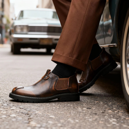 Matteo Leder Boots